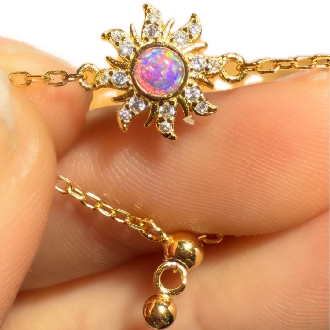 Opal Sun Ring