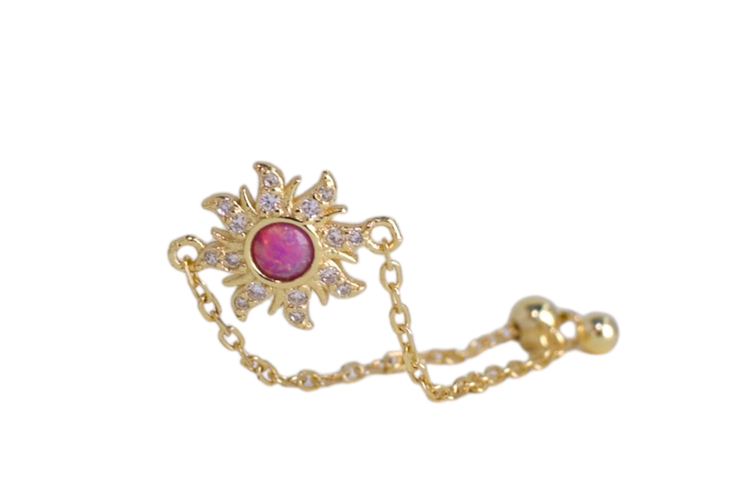 Opal Sun Ring